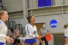 VB vs WSU  Wheaton Women's Volleyball vs Worcester State University. - Photo by Keith Nordstrom : Wheaton, Volleyball